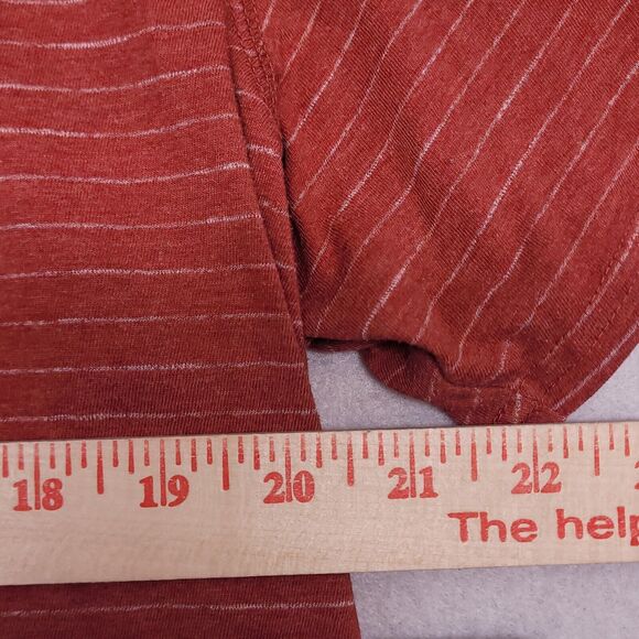 Eddie Bauer Casual Short Sleeve Pullover T Shirt Mens Size Extra Large XL Orange - Picture 8 of 10